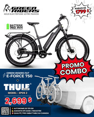 promo! combo spark 750 ou eforce 750 + rach Thule epos 2 - Green Riders